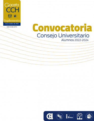 Convocatoria Consejo Universitario Alumnos 2022-2024