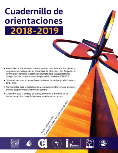 Cuadernillo de orientaciones 2018-2019
