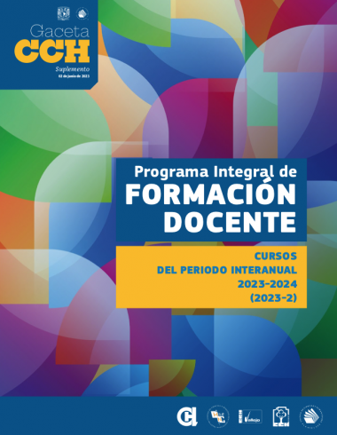 Programa Integral de Formación Docente. Cursos de período interanual 2023-2024 (2023-2)