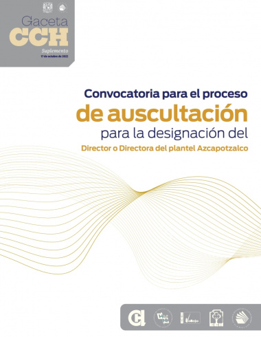 Convocatoria para el proceso de auscultación para la designación del Director o Directora del plantel Azcapotzalco