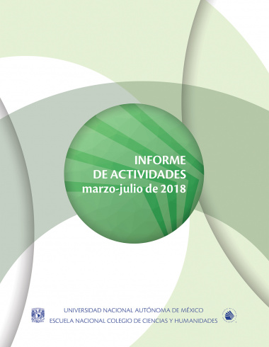 Informe de actividades marzo-julio de 2018
