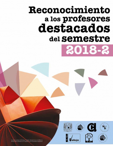 Reconocimiento a los profesores destacados del semestre 2018-2