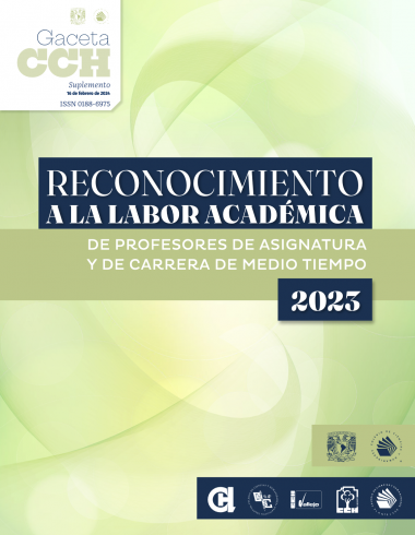 Reconocimiento a la labor académica de profesores de asignatura y de carrera de medio tiempo 2023