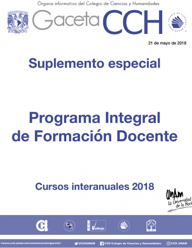 Programa Integral de Formación Docente Cursos interanuales 2018