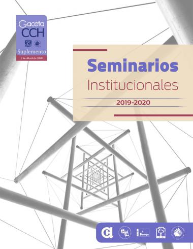 Seminarios Institucionales 2019-2020