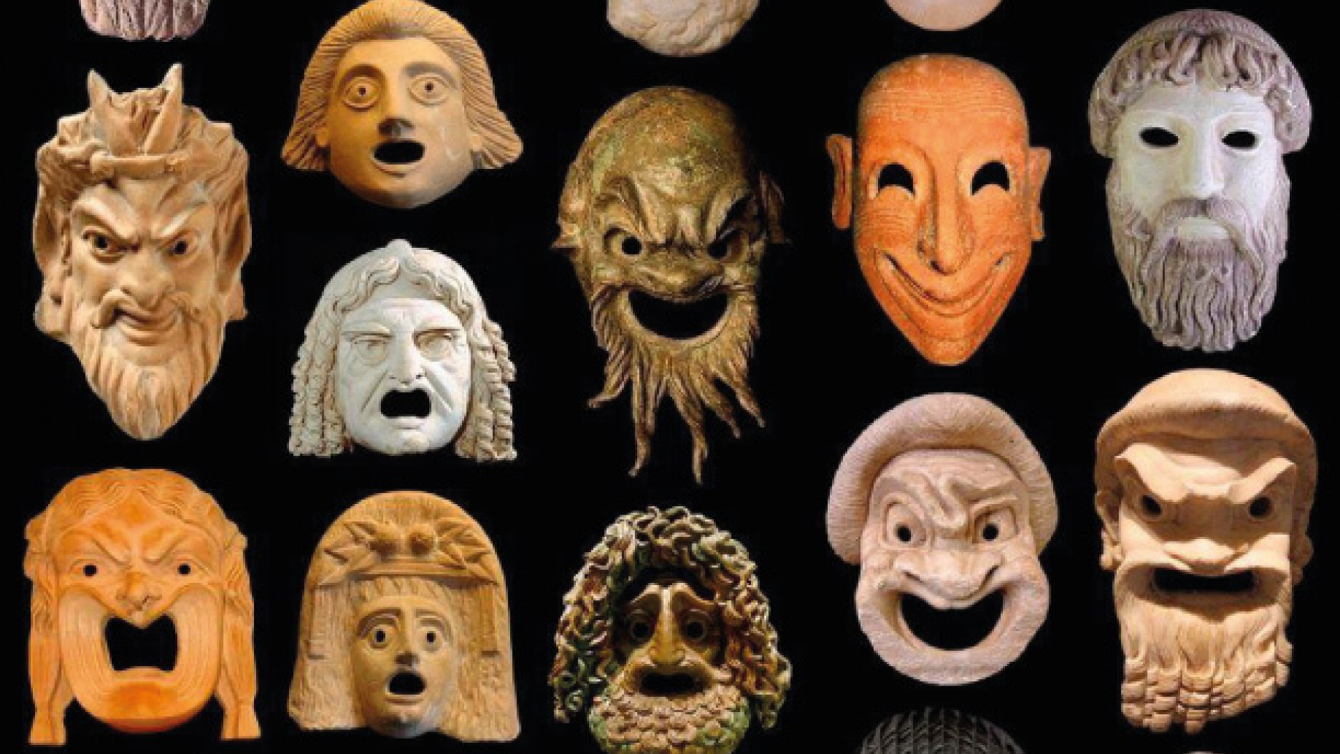 Древние маски театра