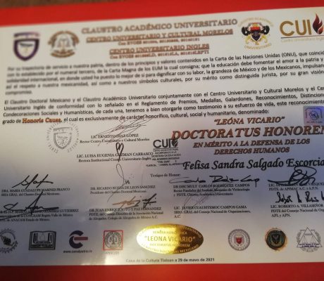 Honoris Causa | Gaceta Del Colegio De Ciencias Y Humanidades